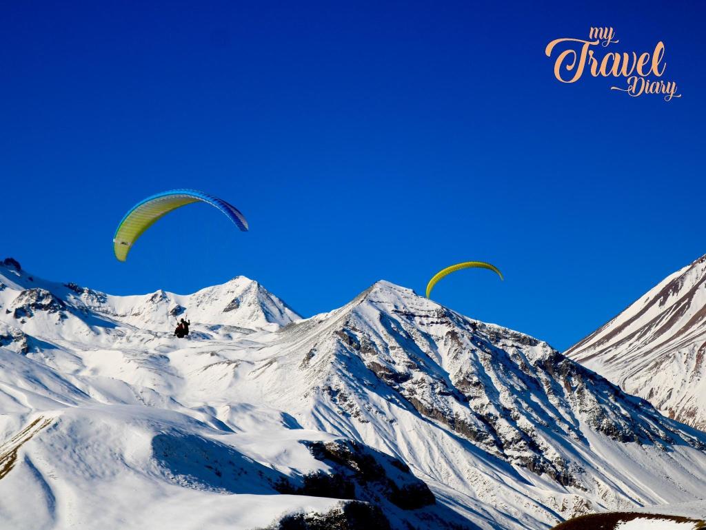 Paragliding in Kazbegi